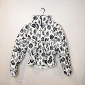 NILS Black and White Ski Jacket